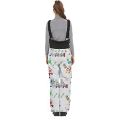 Women s Side Zip Front Pouch Ski And Snowboard Bib Pants	 