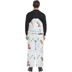Men s Front Zip Ski And Snowboard Bib Pants 