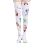 Bluey, Bluey merch, Bluey pattern, Bluey Bluey, bingo, Bluey design, bluey dog Thigh High Stockings Bluey, Bluey merch, Bluey pattern, Bluey Bluey, bingo, Bluey design, bluey dog Thigh High Stockings