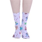 Bluey, Bluey merch, Bluey pattern, Bluey Bluey, bingo, Bluey design, bluey dog Smooth Crew Length Tube Socks Bluey, Bluey merch, Bluey pattern, Bluey Bluey, bingo, Bluey design, bluey dog Smooth Crew Length Tube Socks