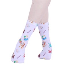 Smooth Crew Length Tube Socks 