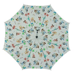 Bluey, Bluey merch, Bluey pattern, Bluey Bluey, bingo, Bluey design, bluey dog Automatic Folding Umbrella with Case (Medium) from ArtsNow.com