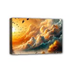 Nature Storm Painting Mini Canvas 6  x 4  (Stretched)