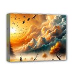 Nature Storm Painting Deluxe Canvas 14  x 11  (Stretched)
