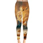 Nature Storm Painting Everyday Leggings 