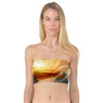 Nature Storm Painting Bandeau Top
