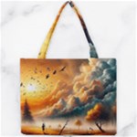 Nature Storm Painting Mini Tote Bag