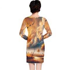 Long Sleeve Nightdress 