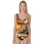 Nature Storm Painting Princess Tank Leotard 