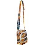 Nature Storm Painting Shoulder Strap Belt Bag