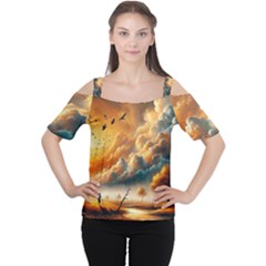 Cutout Shoulder T-Shirt 