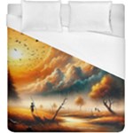 Nature Storm Painting Duvet Cover (King Size)