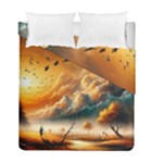 Nature Storm Painting Duvet Cover Double Side (Full/ Double Size)