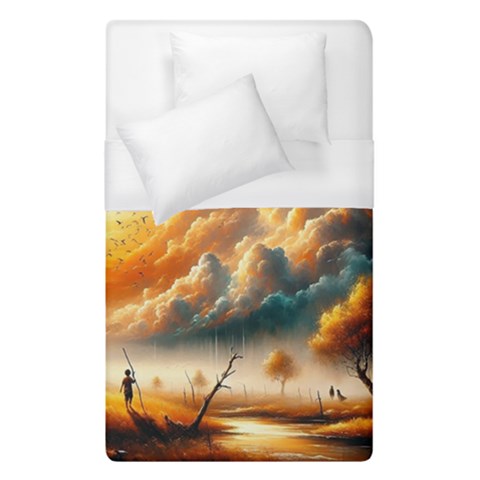 Nature Storm Painting Duvet Cover (Single Size) from ArtsNow.com