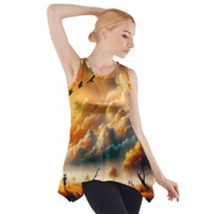 Side Drop Tank Tunic 