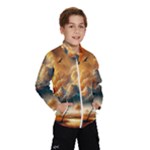 Nature Storm Painting Kids  Windbreaker