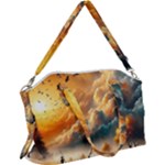 Nature Storm Painting Canvas Crossbody Bag