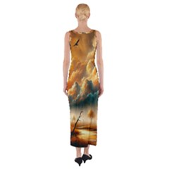 Fitted Maxi Dress 