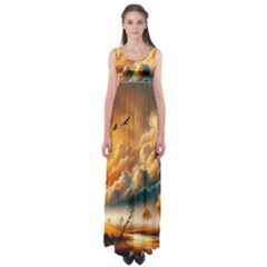 Empire Waist Maxi Dress 