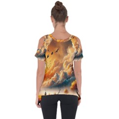 Cut Out Side Drop T-Shirt 
