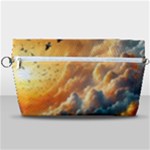 Nature Storm Painting Handbag Organizer