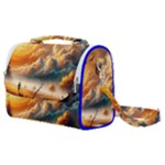 Nature Storm Painting Satchel Shoulder Bag