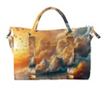 Nature Storm Painting Carry-on Travel Shoulder Bag