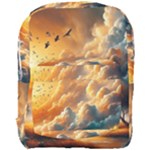 Nature Storm Painting Full Print Backpack