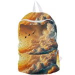 Nature Storm Painting Foldable Lightweight Backpack