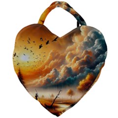 Giant Heart Shaped Tote 