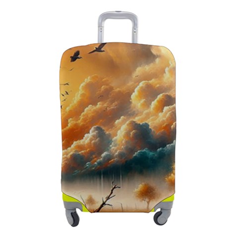 Nature Storm Painting Luggage Cover (Small) from ArtsNow.com