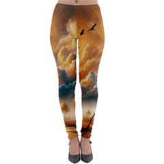 Lightweight Velour Leggings 