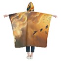 Kids  Hooded Rain Ponchos 