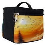 Nature Storm Painting Make Up Travel Bag (Small)