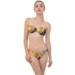 Nature Storm Painting Classic Bandeau Bikini Set