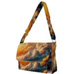 Nature Storm Painting Full Print Messenger Bag (S)