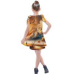 Kids  Tie Up Tunic Dress 