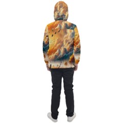 Men s Front Pocket Pullover Windbreaker 