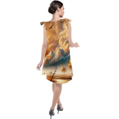 Tie Up Tunic Dress 