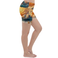 Lightweight Velour Yoga Shorts 