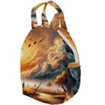 Nature Storm Painting Travel Backpack