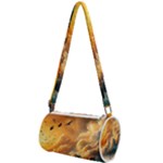 Nature Storm Painting Mini Cylinder Bag