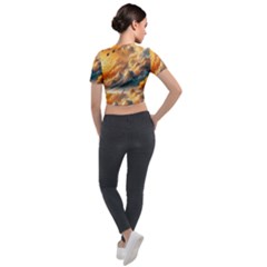 Short Sleeve Cropped Jacket 