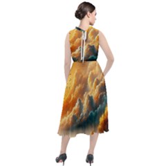 Round Neck Boho Dress 