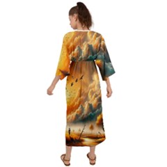 Grecian Style  Maxi Dress 