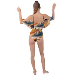 Drape Piece Swimsuit 