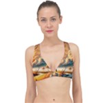 Nature Storm Painting Classic Banded Bikini Top