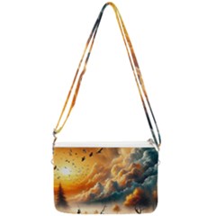 Double Gusset Crossbody Bag 