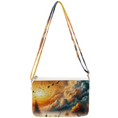 Double Gusset Crossbody Bag 