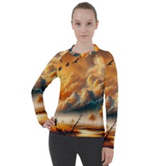Women s Pique Long Sleeve T-Shirt 